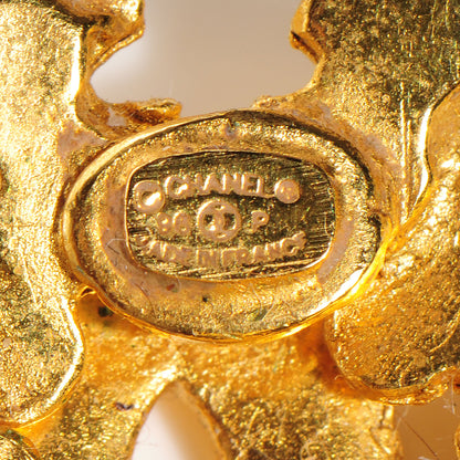Chanel CC Clip On Earrings Gold 5 of 5