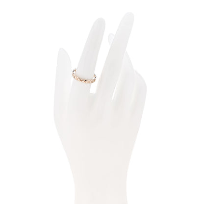 Chanel 18K Beige Gold Mini Coco Crush Ring 55 7.25 2 of 5