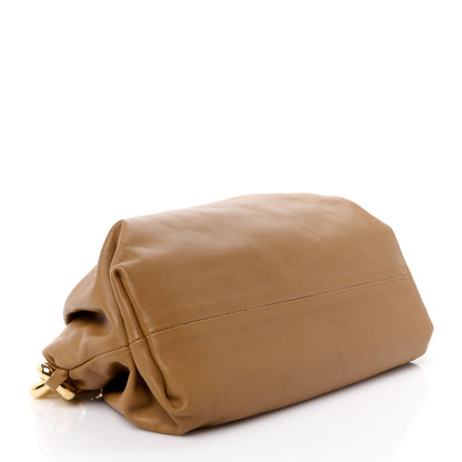 Bottega Veneta Calfskin The Pouch Chain Teak 4 of 11