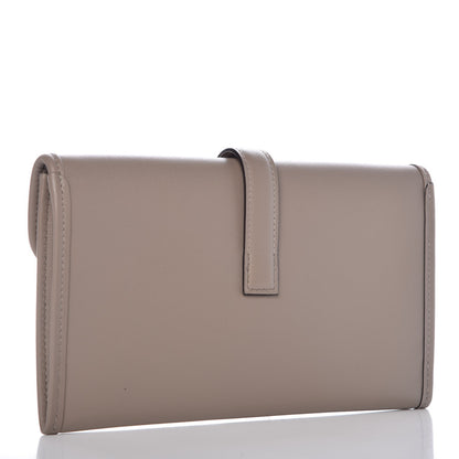 Hermes Swift Jige Duo Clutch Gris Asphalte 4 of 9