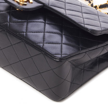 Chanel Lambskin Quilted Medium Double Flap Black 4 of 9