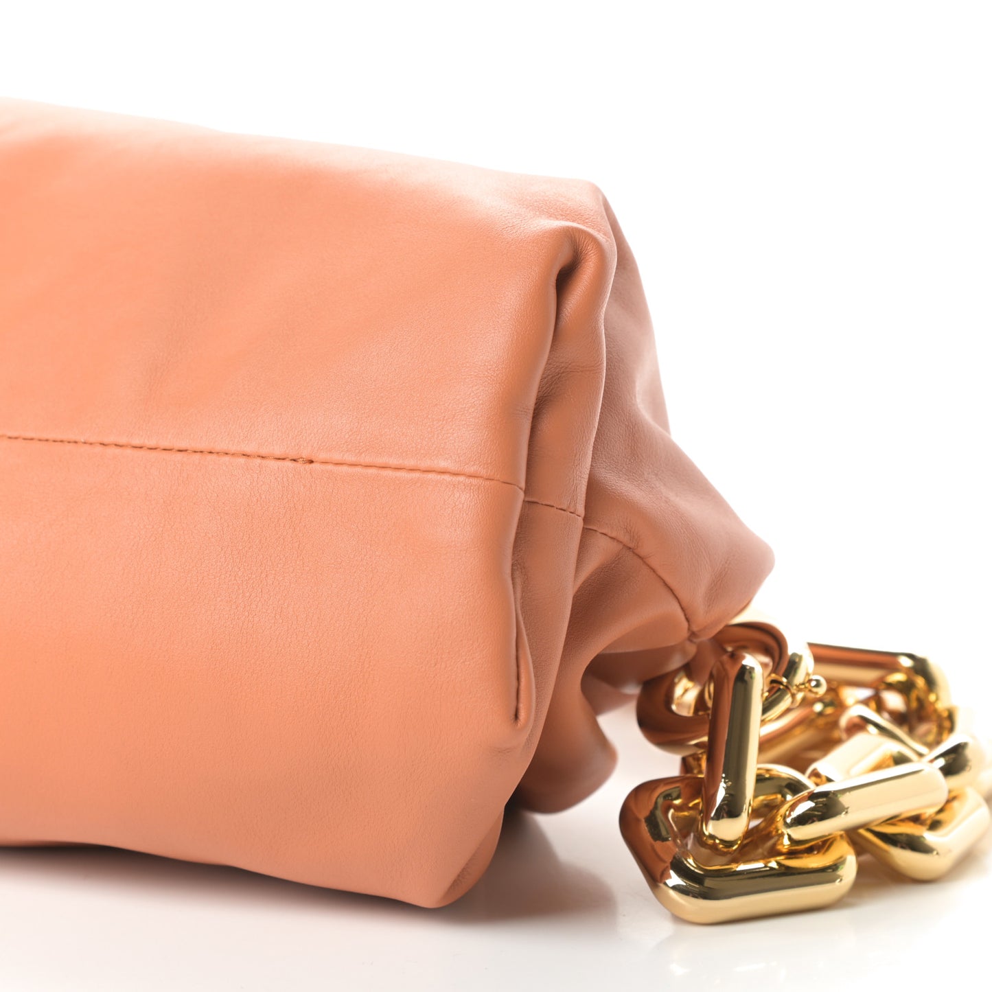 Calfskin The Pouch Chain Clay