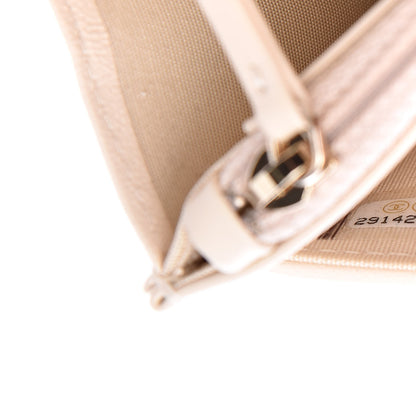 Chanel Goatskin Quilted 19 Wallet On Chain WOC Light Beige 8 of 12