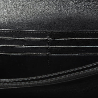 Chanel Lambskin Quilted Boy Flap Wallet Black 12 of 19
