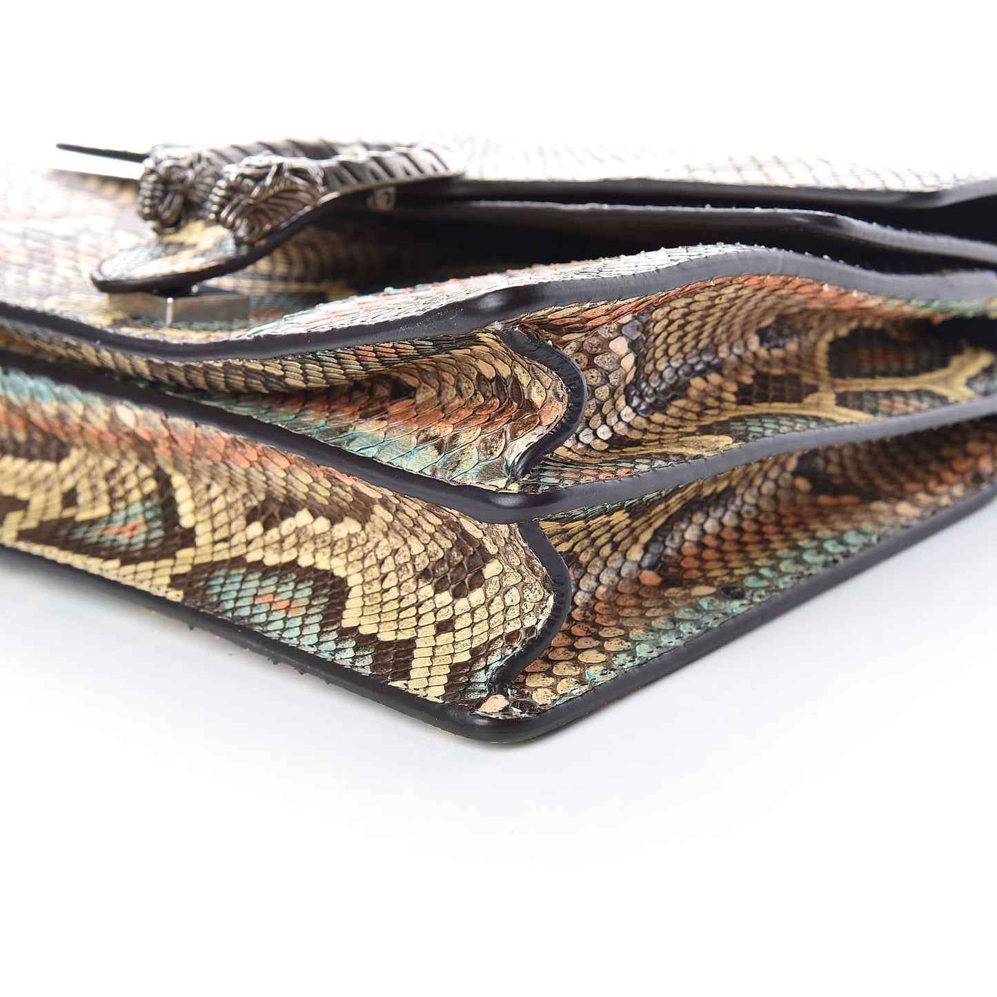 Snakeskin Medium Dionysus Shoulder Bag Multicolor