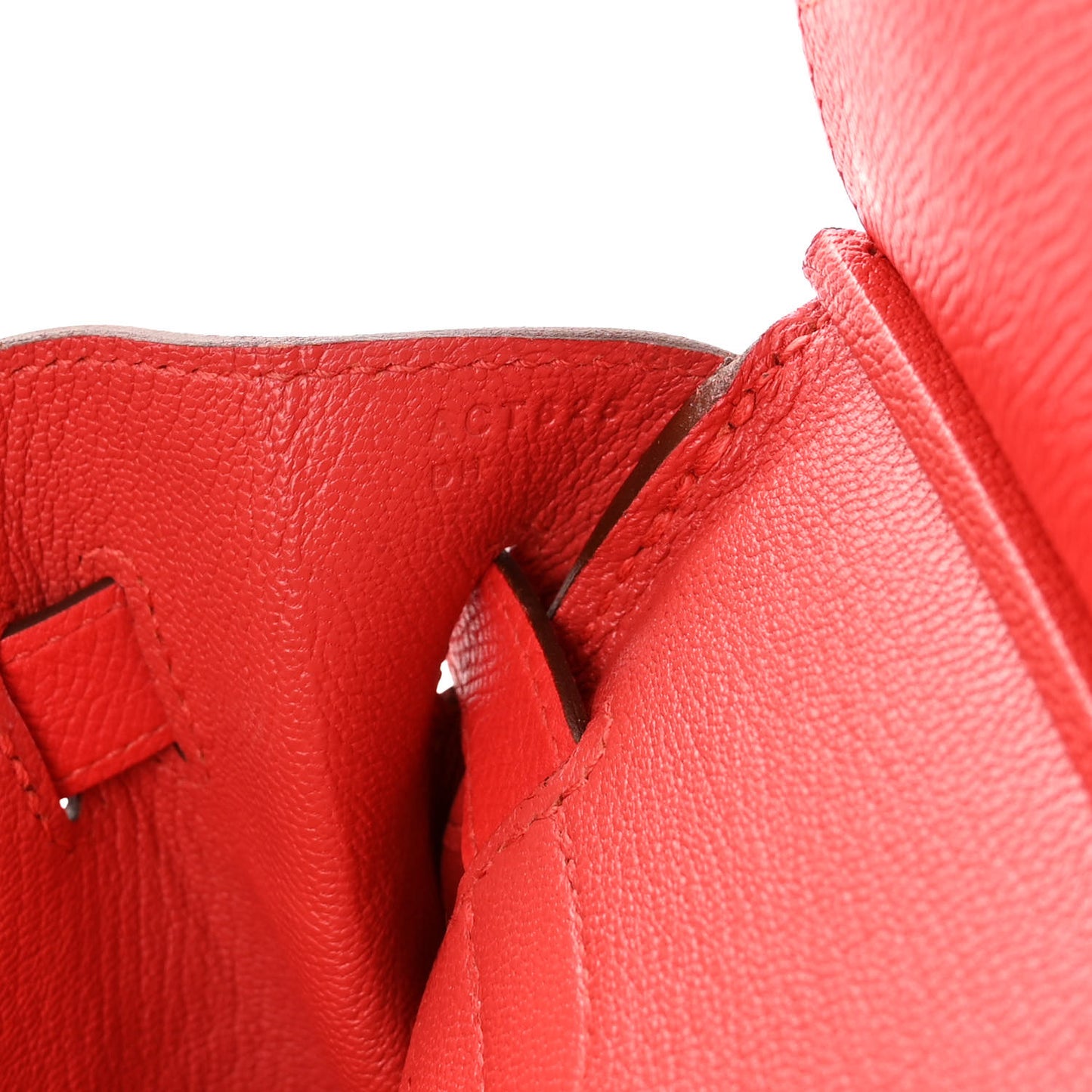 Epsom Birkin 30 Rouge Casaque