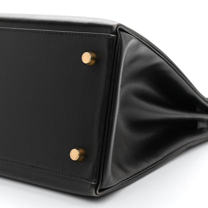 Hermes Box Kelly Retourne 35 Black 10 of 12
