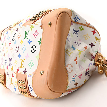 Louis Vuitton Monogram Multicolor Courtney GM White 9 of 9