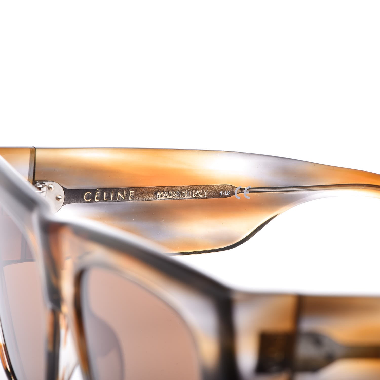 Celine Acetate Sunglasses CL400561 Brown 6 of 7