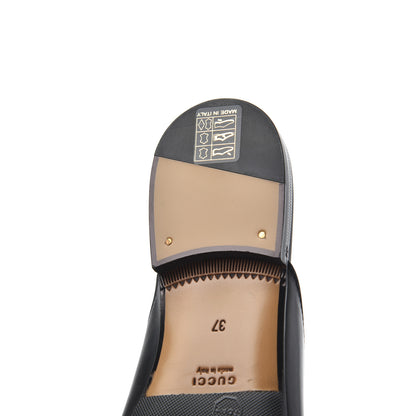 Gucci Calfskin Womens Princetown Slippers 37 Black 13 of 16