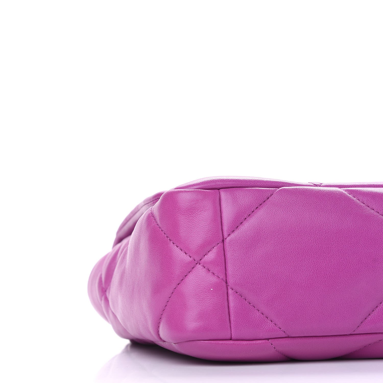 Chanel Lambskin Quilted Medium Chanel 19 Flap Purple 8 of 9