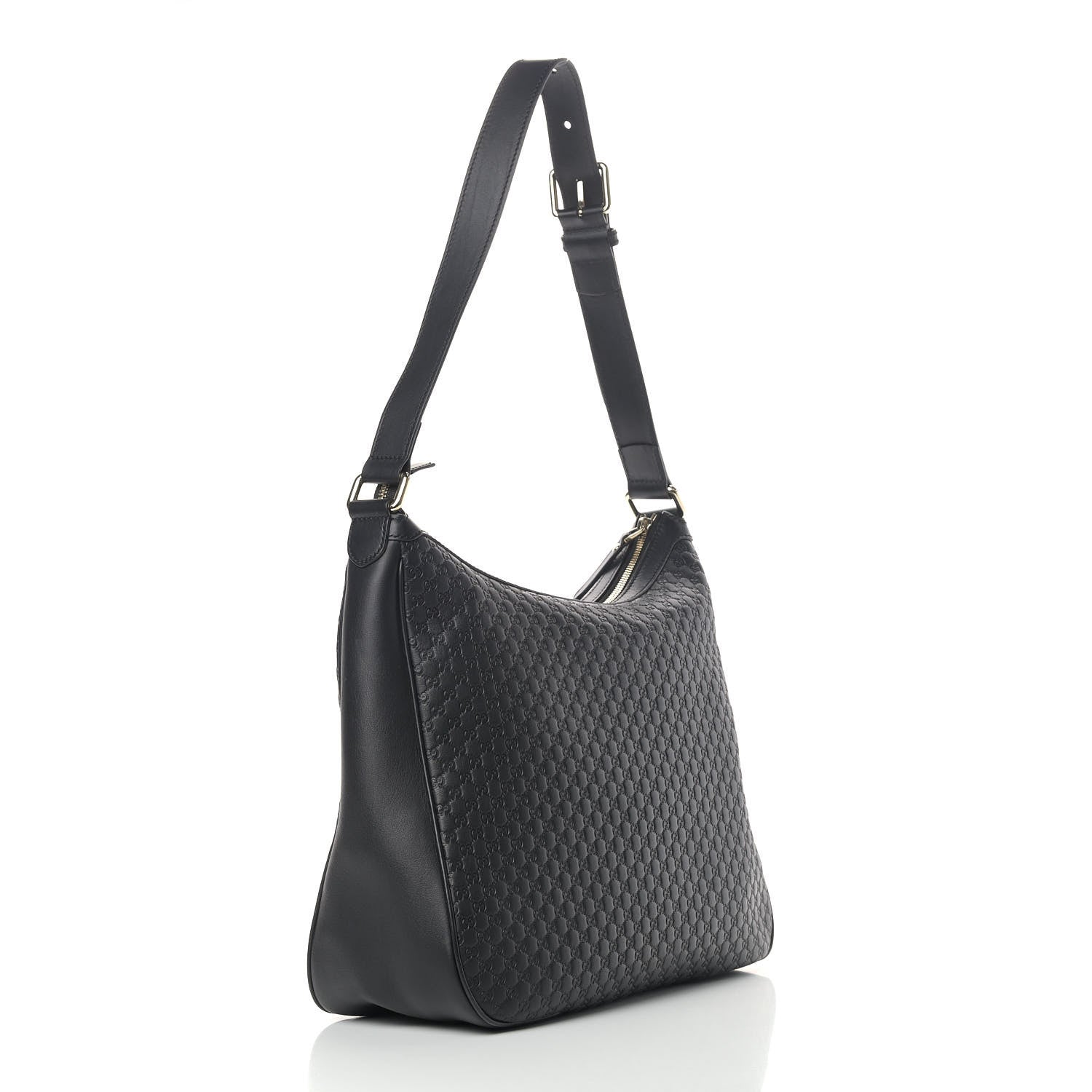 Gucci Microguccissima Shoulder Bag Black 2 of 9