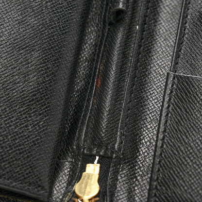 Louis Vuitton Epi Geode Organizer Zippy Wallet Black 7 of 11