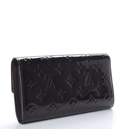 Louis Vuitton Vernis Sarah Wallet Amarante 2 of 7