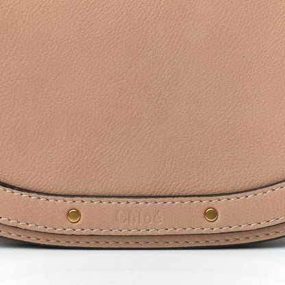 Chloe Calfskin Suede Medium Nile Bracelet Bag Biscotti Beige 9 of 9