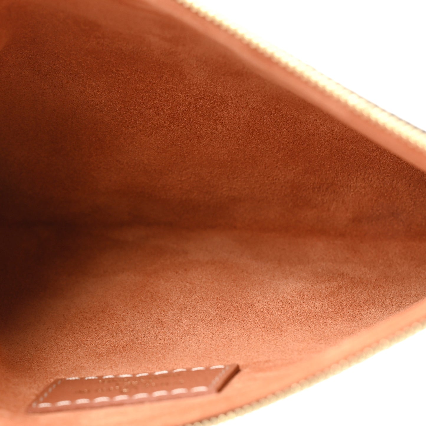 LOUIS VUITTON Grained Calfskin Low Key Hobo MM Cognac