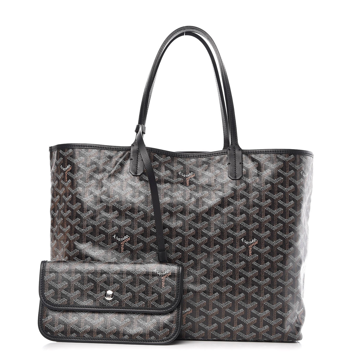 Goyard Goyardine Saint Louis PM Black 1 of 9