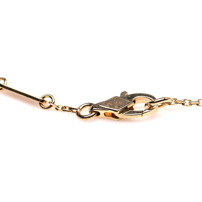 Van Cleef & Arpels 18K Yellow Gold Mother of Pearl Sweet Alhambra Bracelet 4 of 6