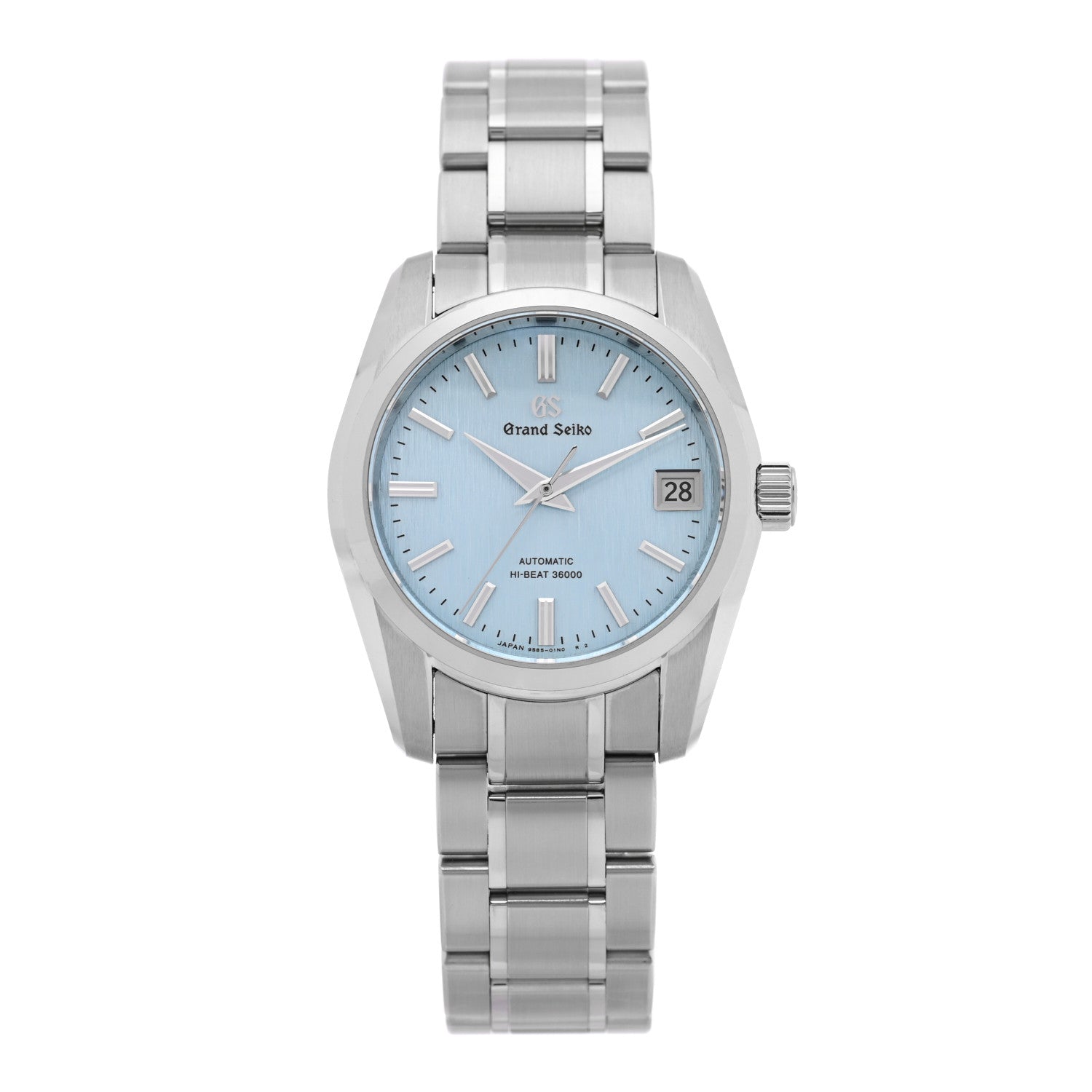 Grand Seiko Stainless Steel 38mm Heritage Collection Automatic Watch Blue SBGH347G 1 of 5