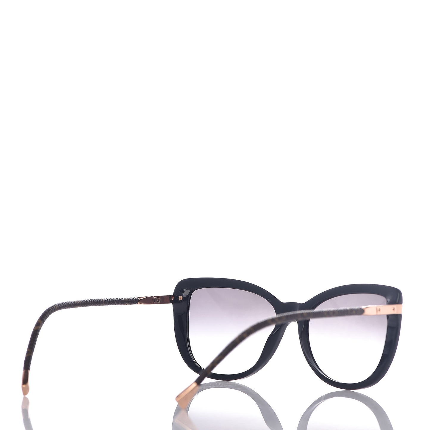 Monogram Acetate Charlotte Sunglasses Z0781W Black