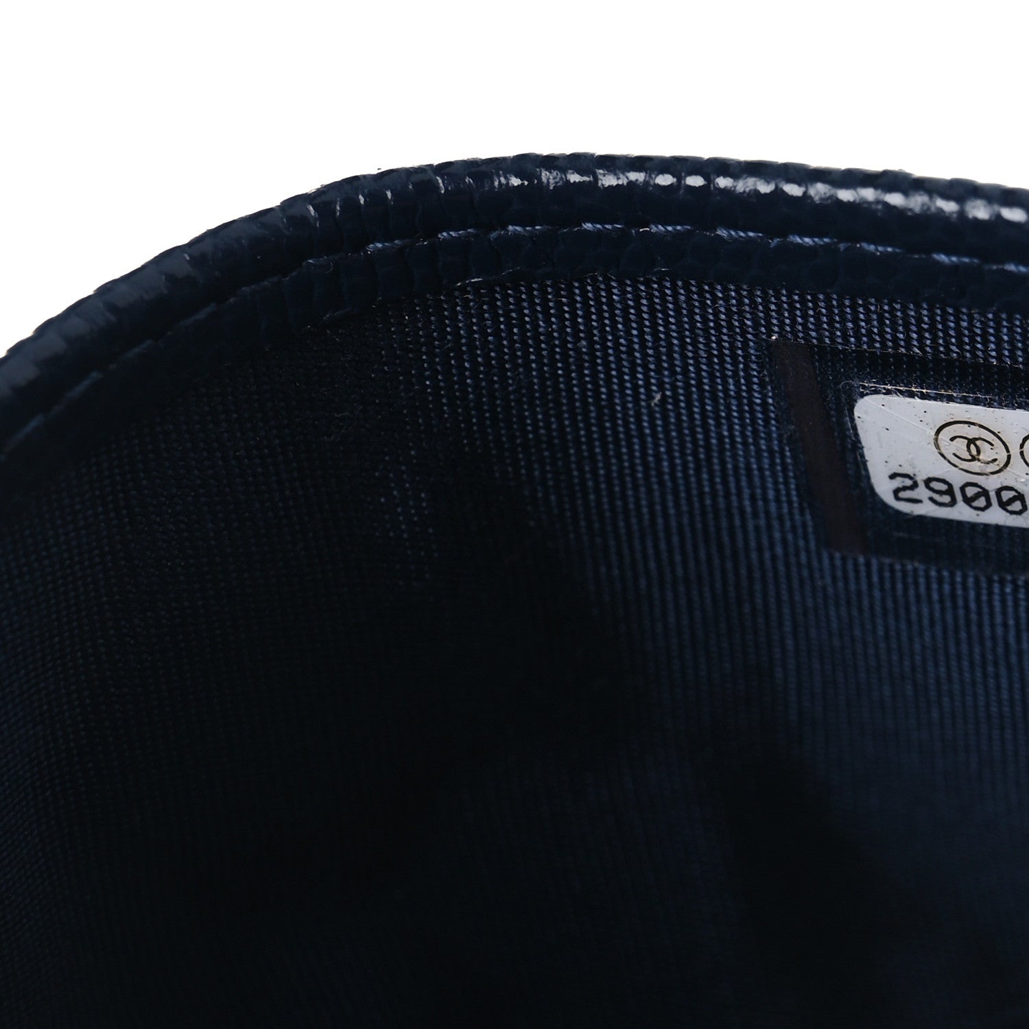 Chanel Caviar Quilted Card Holder Navy 8 of 10