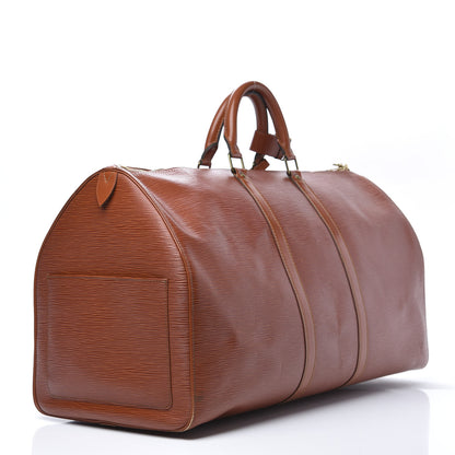 Louis Vuitton Epi Keepall 55 Kenyan Fawn 2 of 16