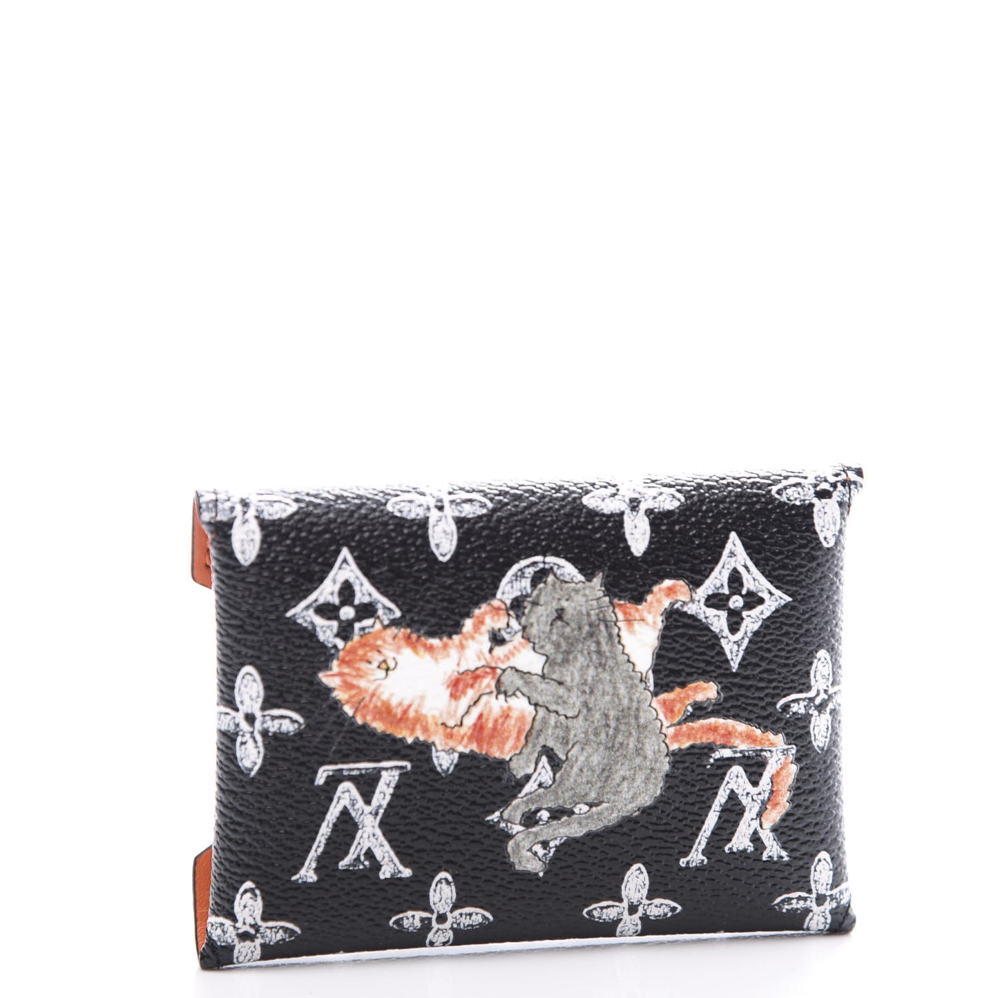 Catogram Small Kirigami Pochette Insert Black White