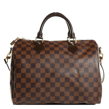 Louis Vuitton Damier Ebene Speedy Bandouliere 30 1 of 7