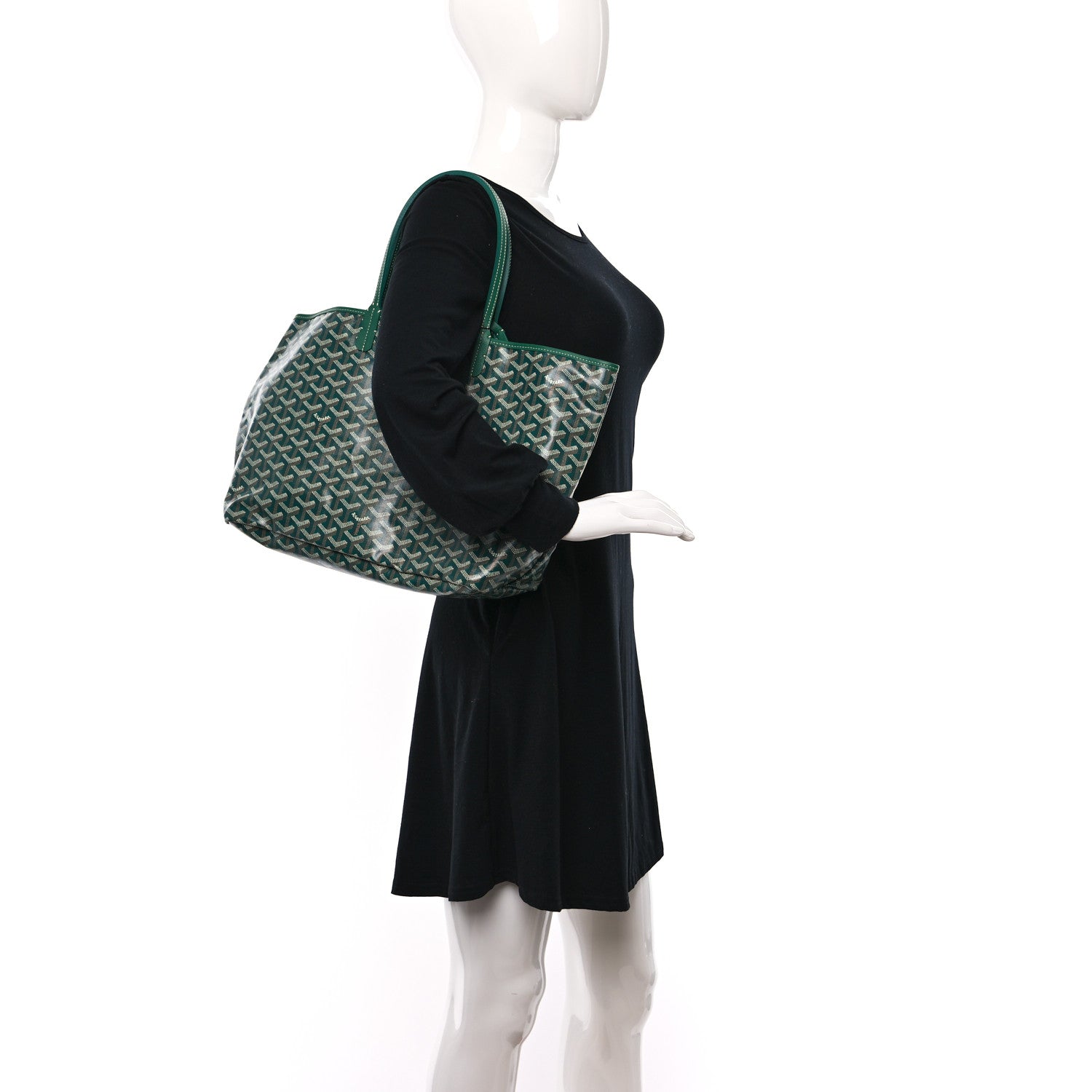 Goyard Goyardine Saint Louis PM Green 2 of 11