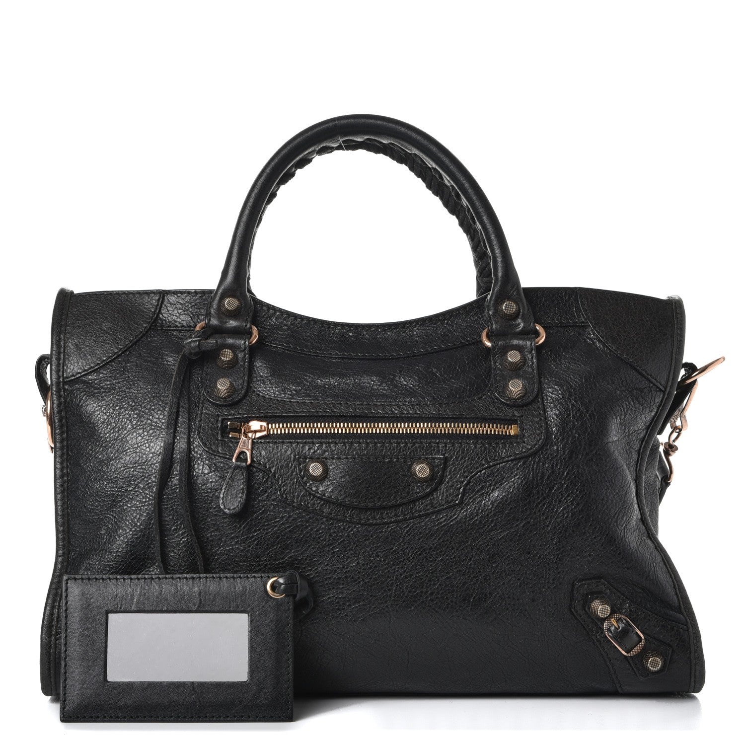Balenciaga Agneau Giant 12 Rose Gold Hardware City Black 1 of 10