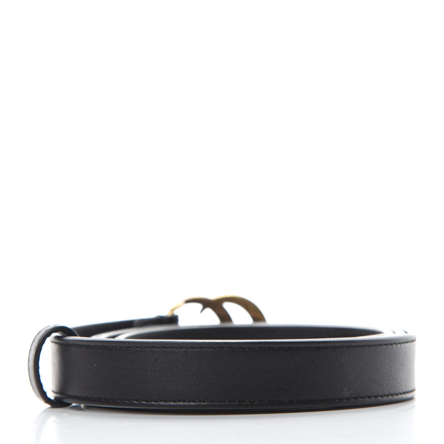 Calfskin Double G 20mm Belt 90 36 Black