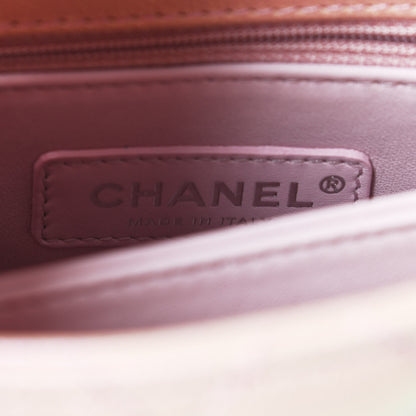 Chanel Iridescent Caviar Quilted Extra Mini Coco Handle Flap Light Pink 5 of 8