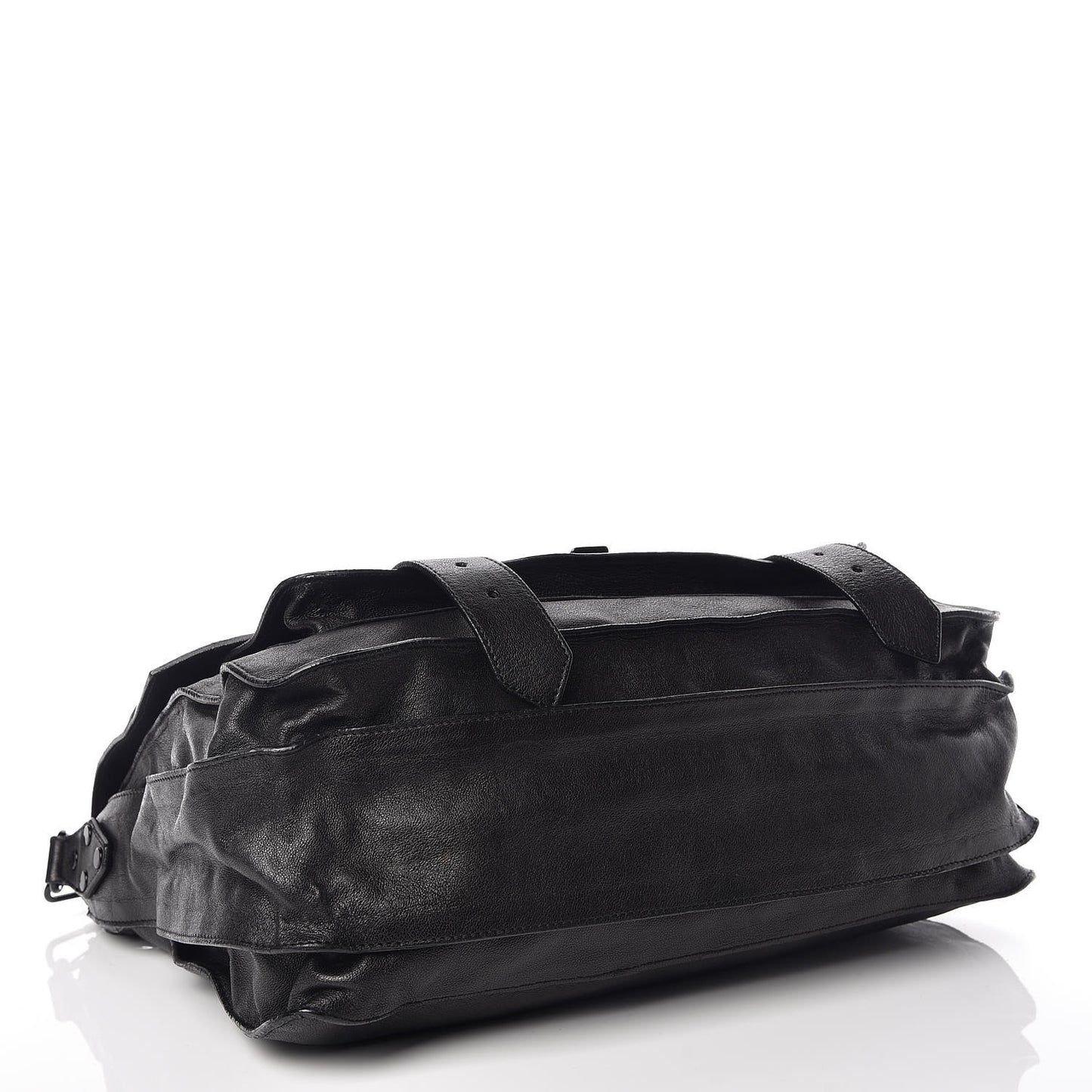 Lambskin PS1 Large Satchel Black