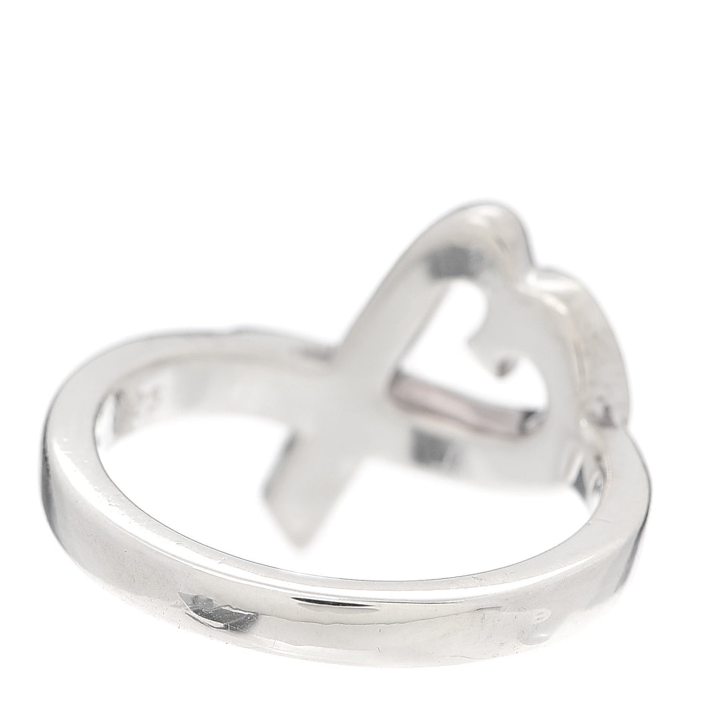 Sterling Silver Paloma Picasso Loving Heart Ring 50 5.5
