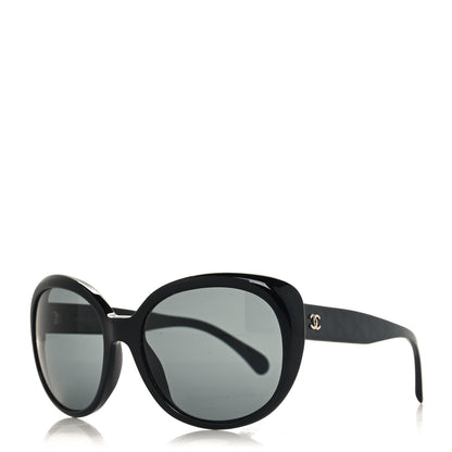 Chanel Acetate Quilted CC Sunglasses 5184 Black 1 of 7