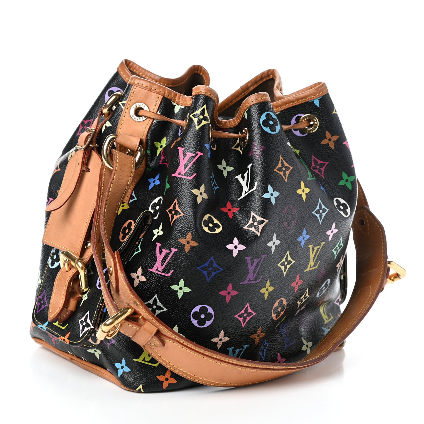 Monogram Multicolor Petit Noe Black