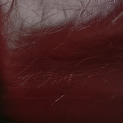 Saint Laurent Crinkled Calfskin Matelasse Monogram Niki Chain Wallet Dark Legion Red 7 of 9