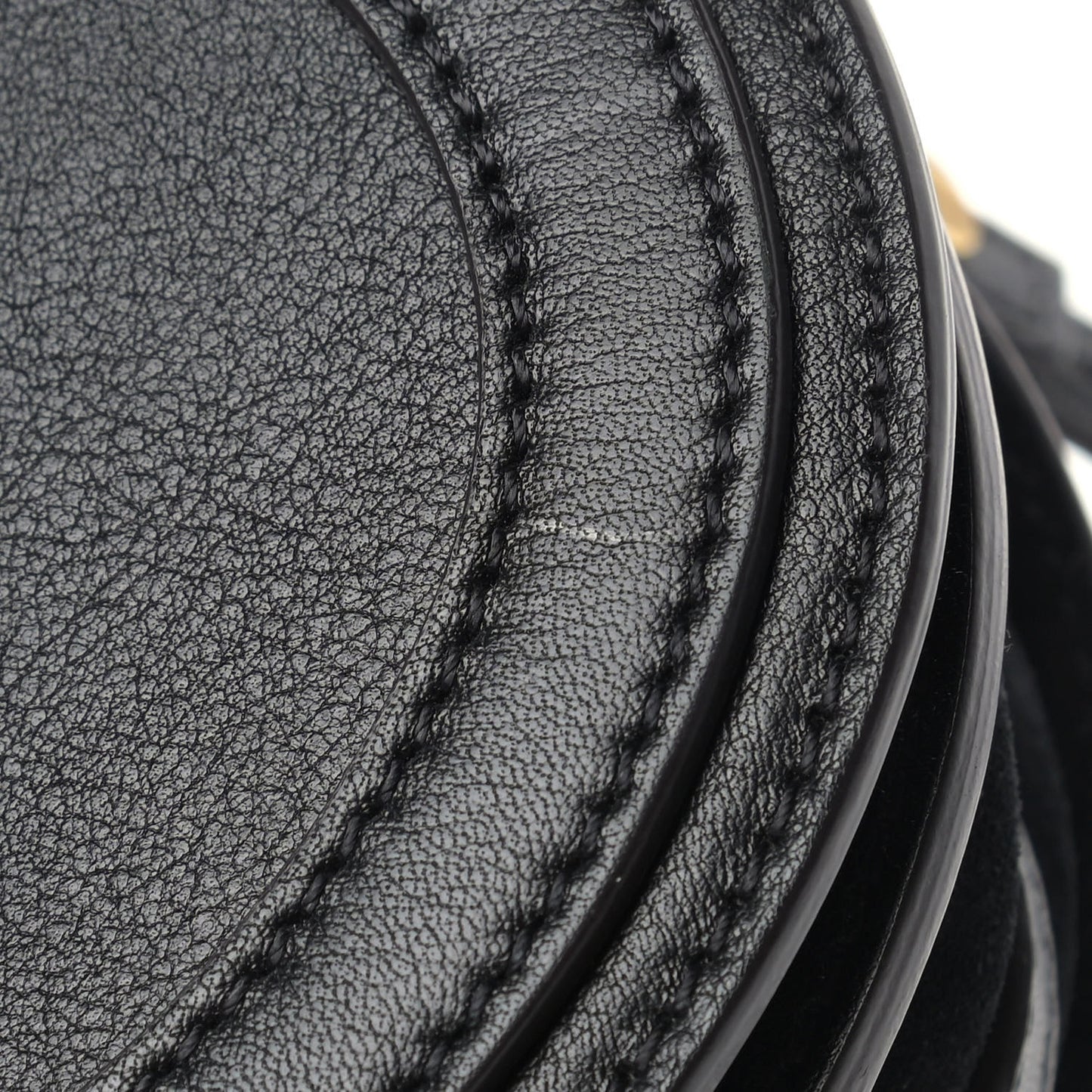 Calfskin Small Nile Bracelet Bag Black