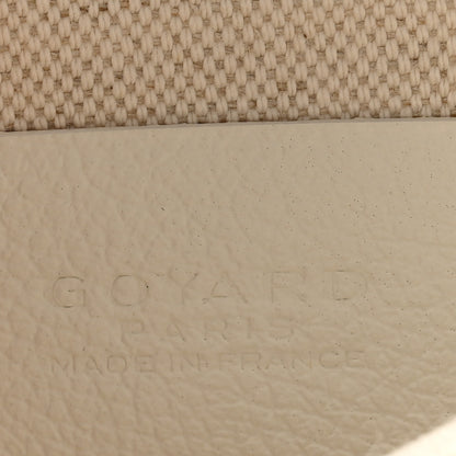 Goyard Goyardine Plumet Wallet Clutch White 6 of 9