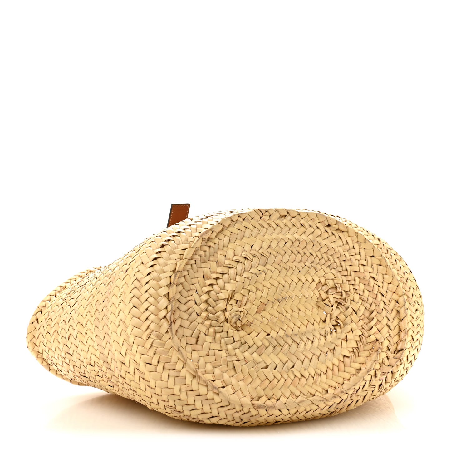 Raffia Large Basket Tote Bag Natural Tan