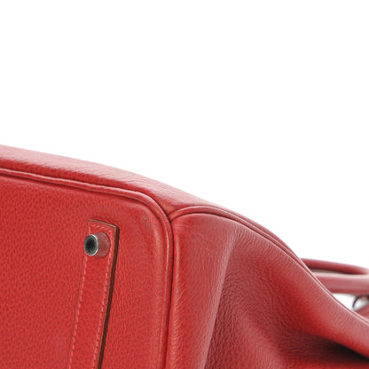 Hermes Buffle Skipper Birkin 35 Rouge Vif 38 of 40