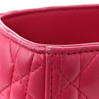 Christian Dior Lambskin Cannage Large Lady Dior Pink 22 of 23