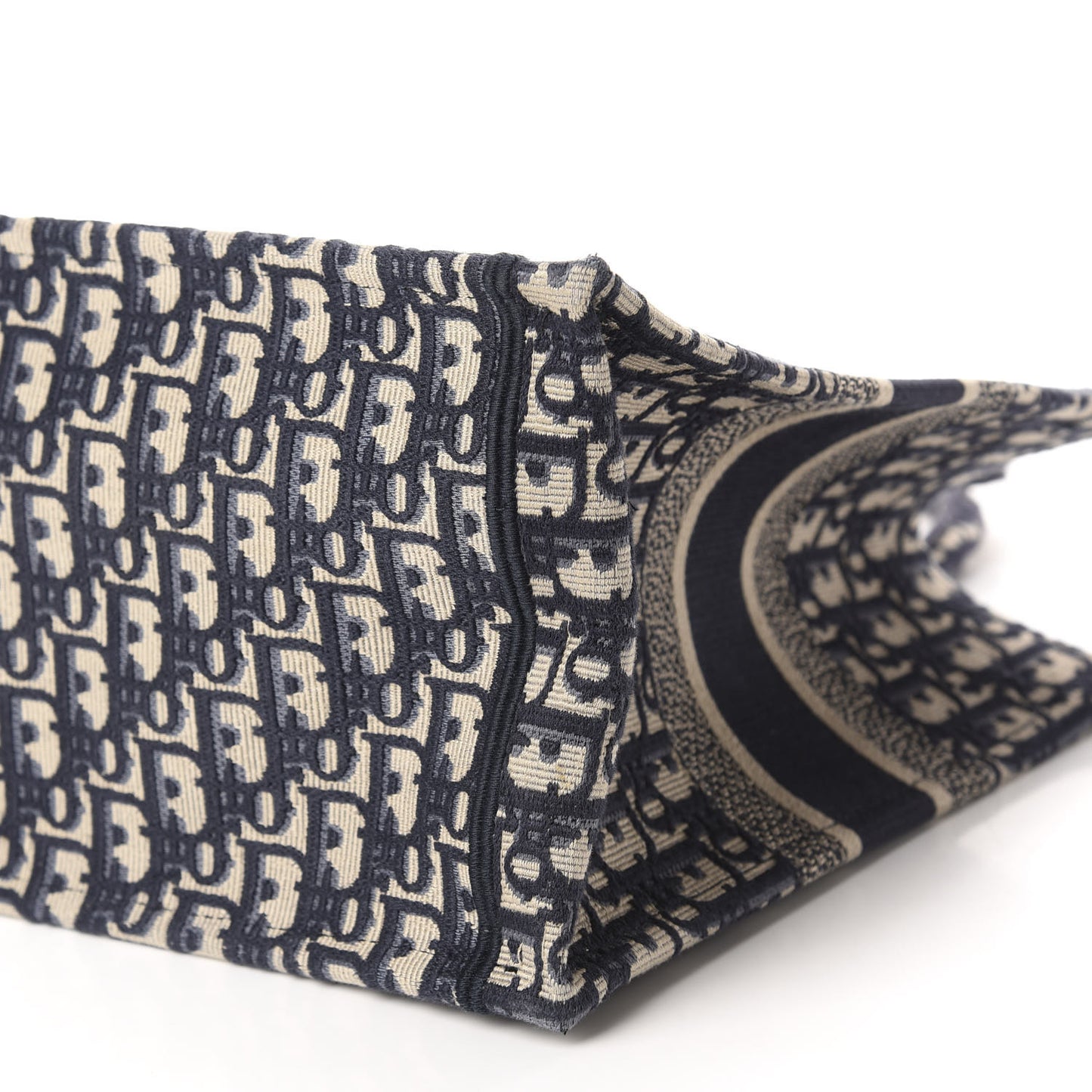 Oblique Medium Book Tote Blue Multicolor