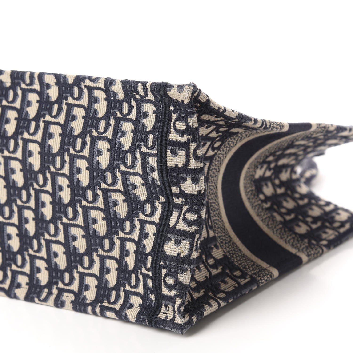 Christian Dior Oblique Medium Book Tote Blue Multicolor 7 of 10