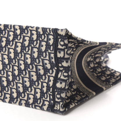 Christian Dior Oblique Medium Book Tote Blue Multicolor 7 of 10