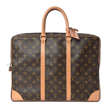 Louis Vuitton Monogram Porte-Documents Voyage Briefcase 1 of 10