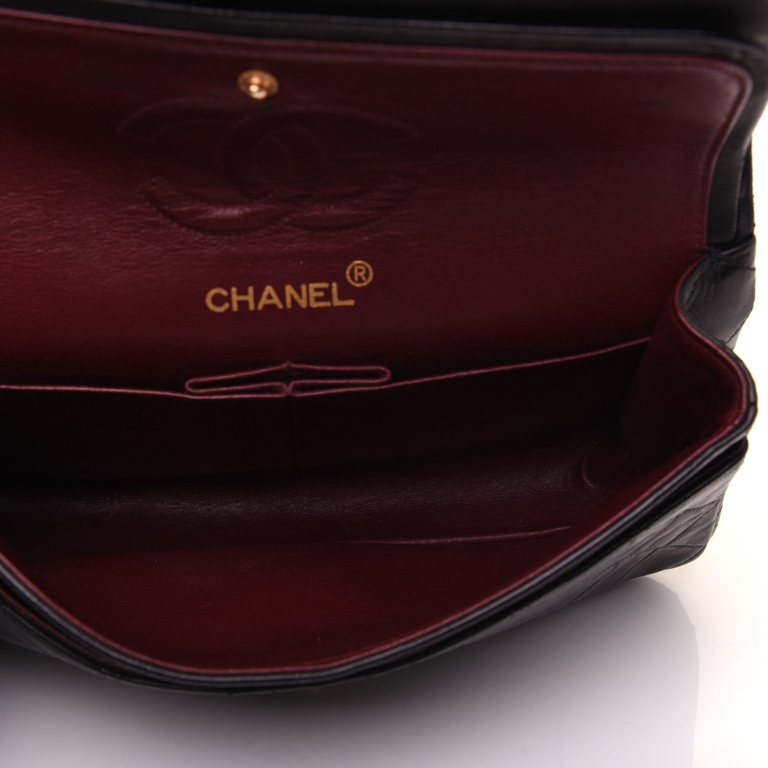 Chanel Lambskin Quilted Small Double Flap Black 5 of 24