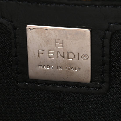 Fendi Velvet Shoulder Bag Black 6 of 8