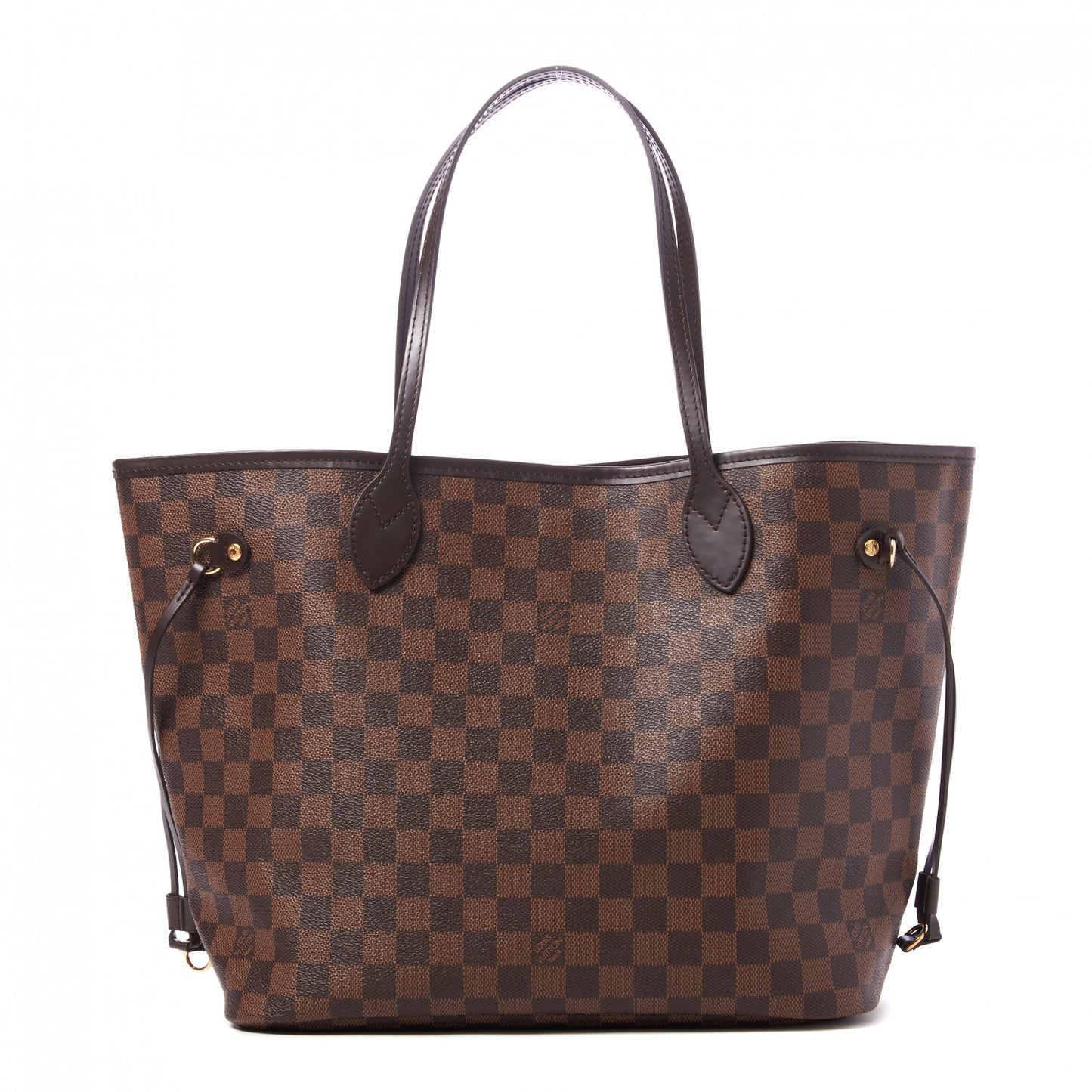Damier Ebene Neo Neverfull MM Rose Ballerine