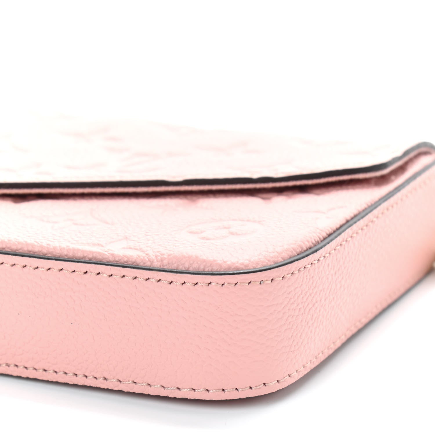 Louis Vuitton Empreinte Pochette Felicie Chain Wallet Rose Poudre 6 of 11
